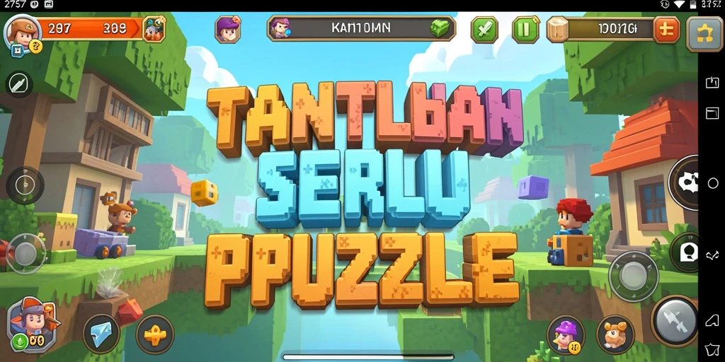 Tampilan gameplay seru dari permainan Puzzle 2757 yang menantang.