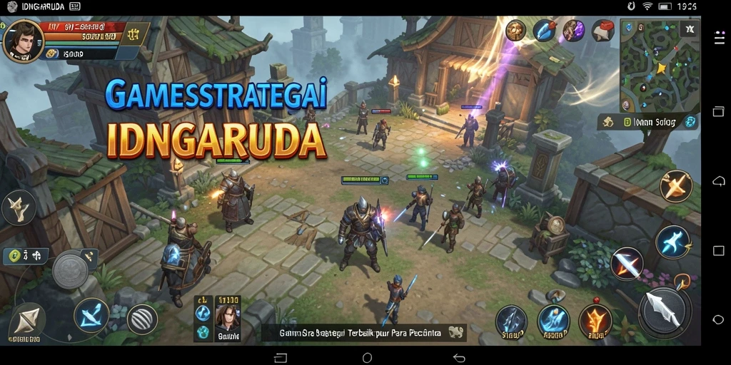 Screenshot IDNGARUDA menampilkan strategi dan pertempuran seru dalam game SLG.