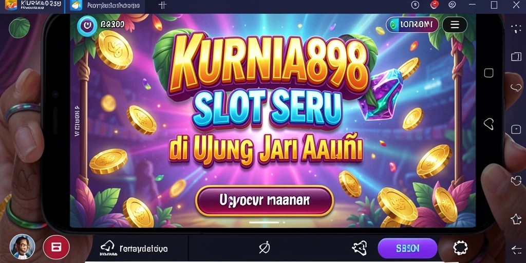 Tampilan gameplay seru di KURNIA898 dengan berbagai tema slot.