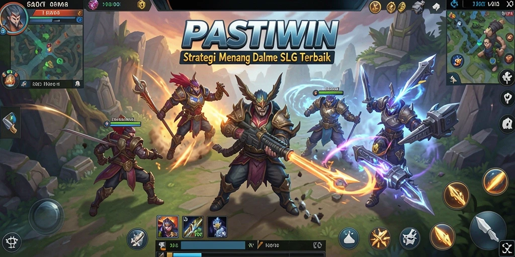 Tampilan gameplay menarik PASTIWIN yang penuh strategi.