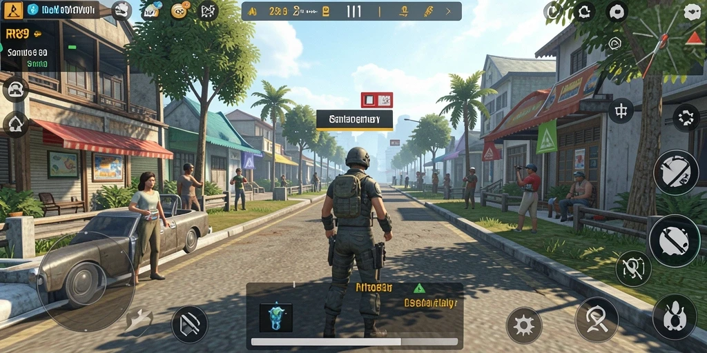 Gameplay <strong>RR89</strong> yang menarik dan interaktif dalam simulasi kehidupan.